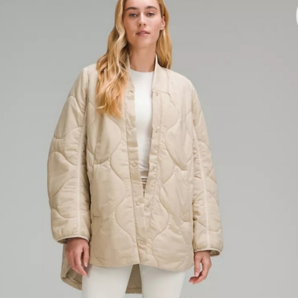 Lululemon Athletica Quilted Light Insulated Jacket Size 4